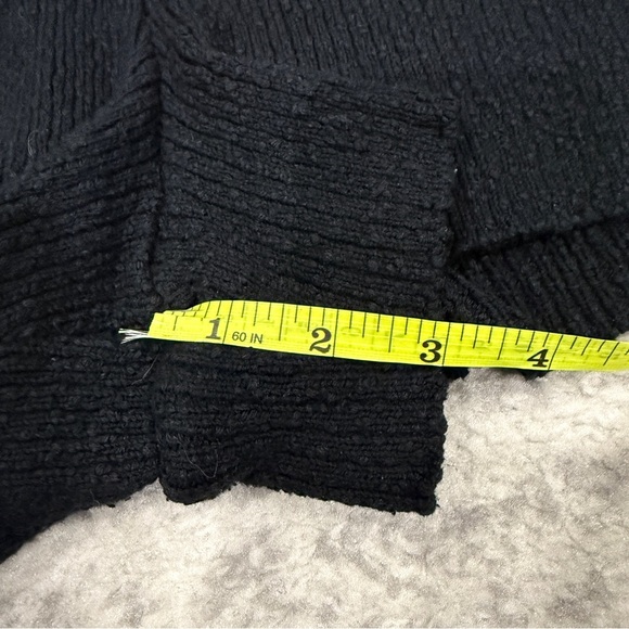 Free People Beach Black Ribbed Stretch High Rise Shorts - Picture 7 of 7